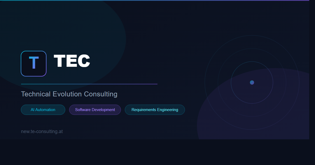 TEC - Technical Evolution Consulting | AI Automation, Software ...